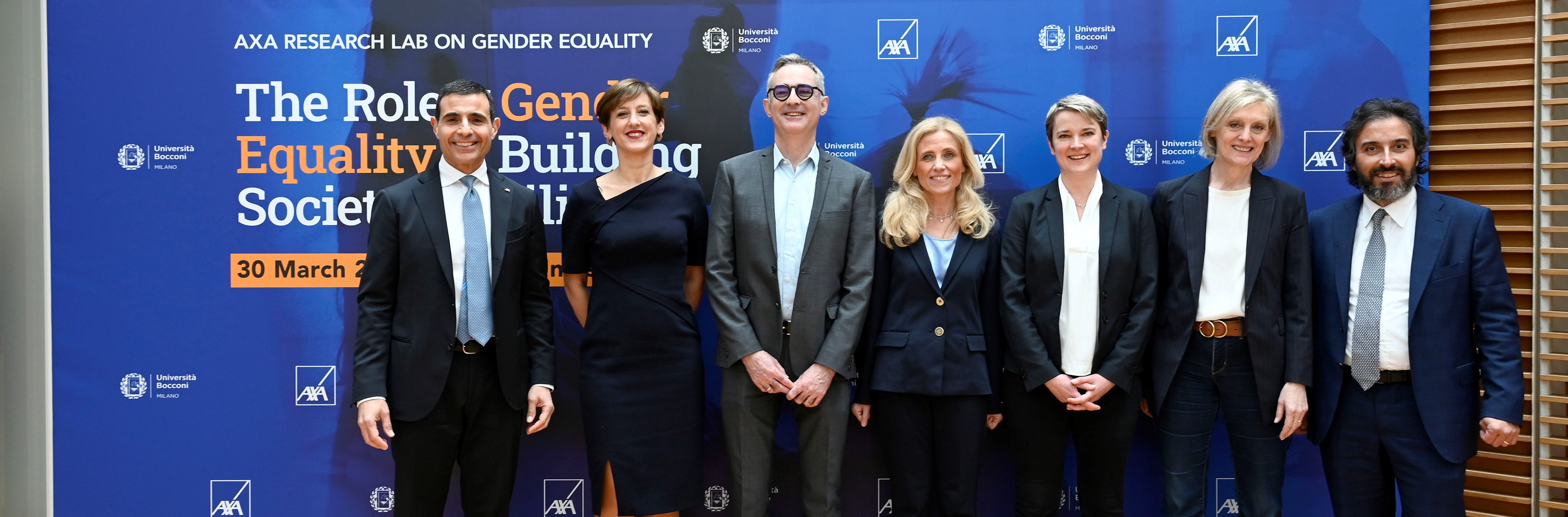 AXA e Bocconi ancora insieme: “The role of Gender Equality in building societal resilience”