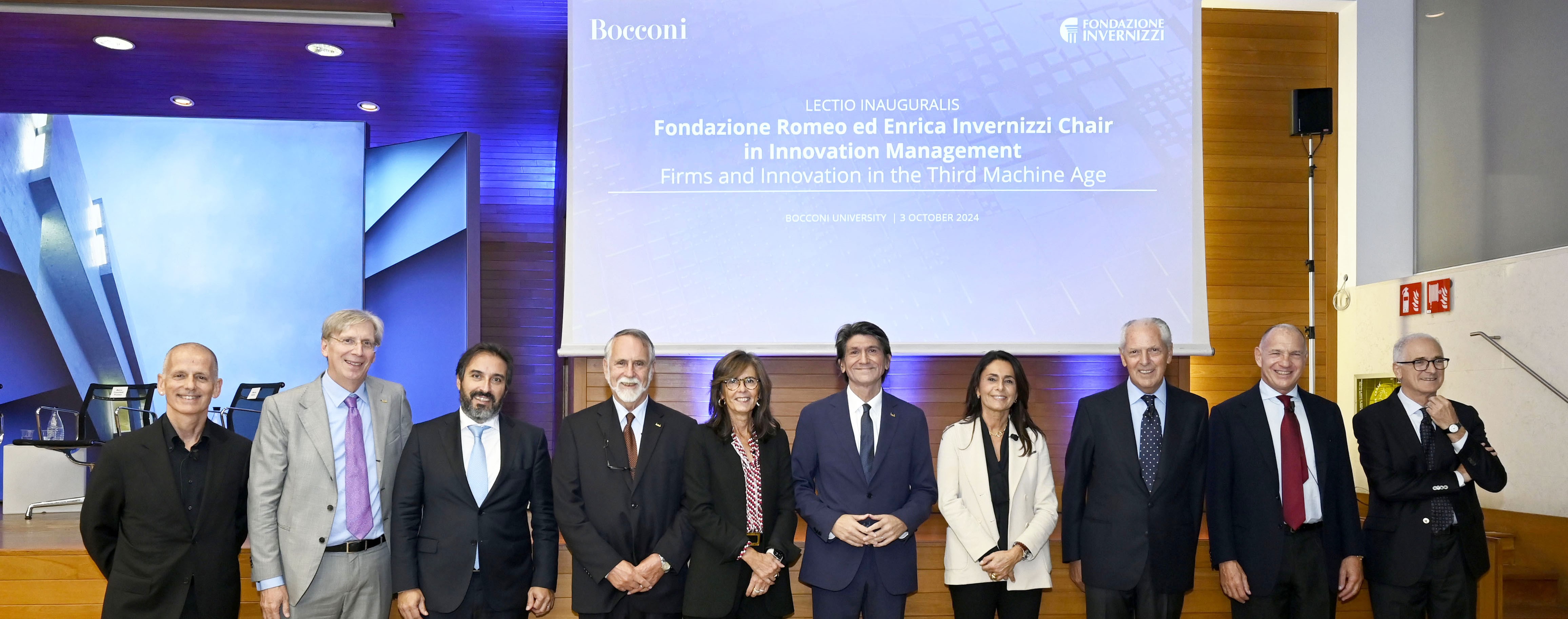 Lectio Inauguralis Fondazione Romeo ed Enrica Invernizzi in Innovation Management