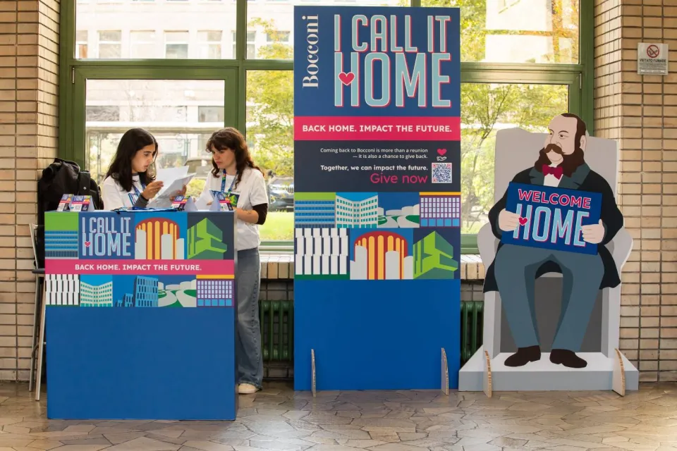 Homecoming Donor Wall Bocconi