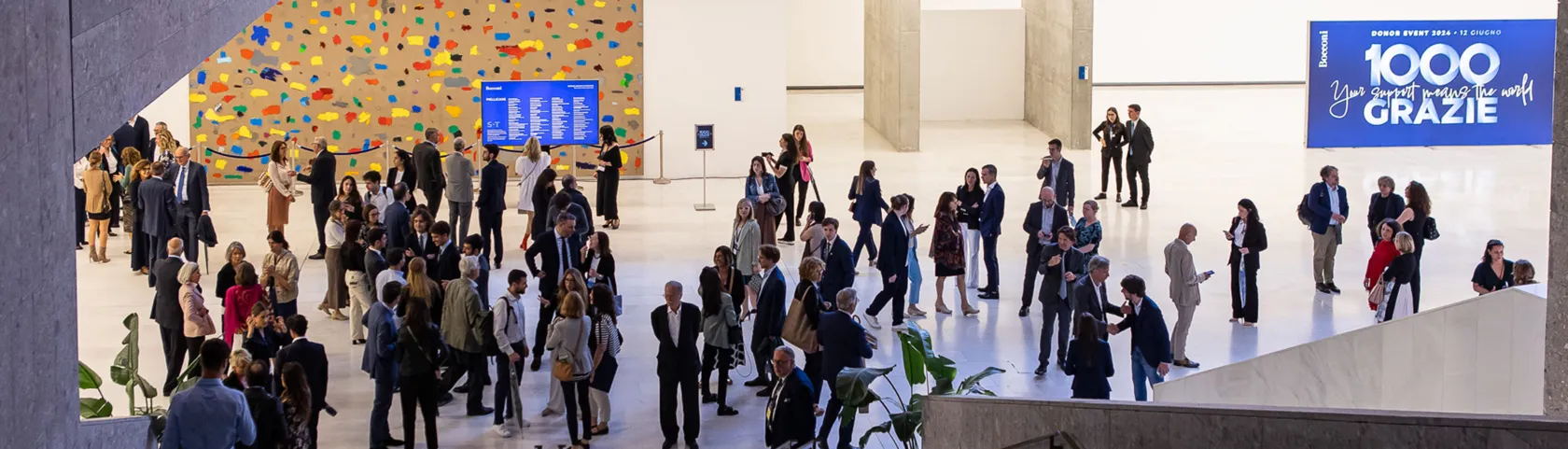 picture from the annual Bocconi Donor Event
